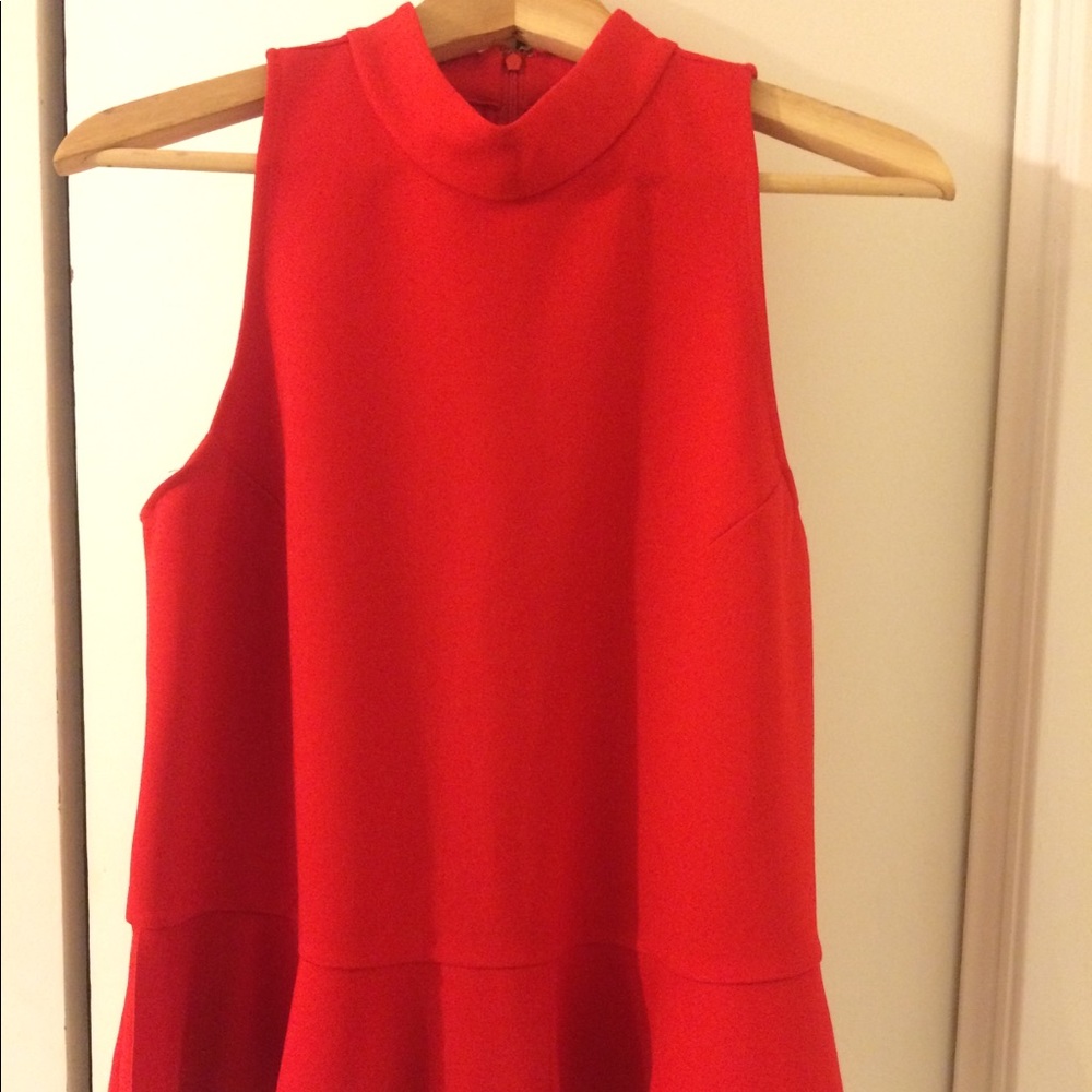 Anthropologie Sleeveless Ruffle Blouse *NWT* Med